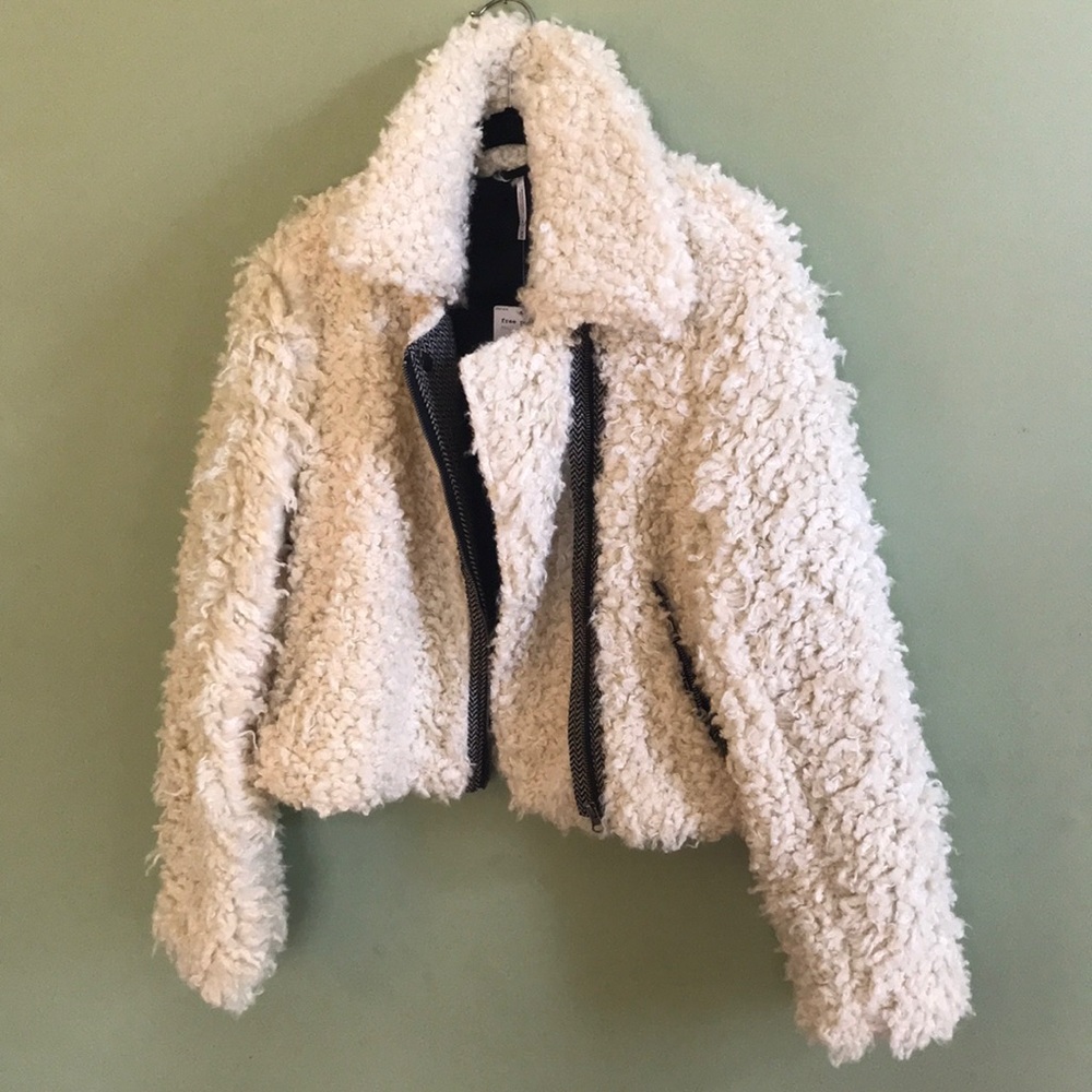Free People (faux) Fur Jacket - Picture 2 of 5
